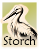 Krafttier-Storch